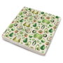Hermia TBA11183964 Set de 4 Felpudos de Cristal 100% Piedra Natural Hechos a Mano